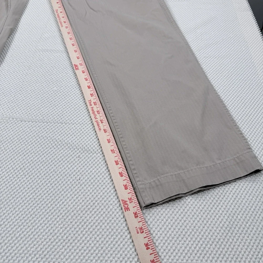 Polo Ralph Lauren Sport Workwear Mens 34x32 Herringbone Pants Khaki Vintage